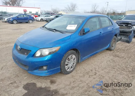 2009 Toyota Corolla S from USA, damaged, VIN 1NXBU40E09Z105414